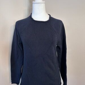 J Crew Navy Blue Sweater
